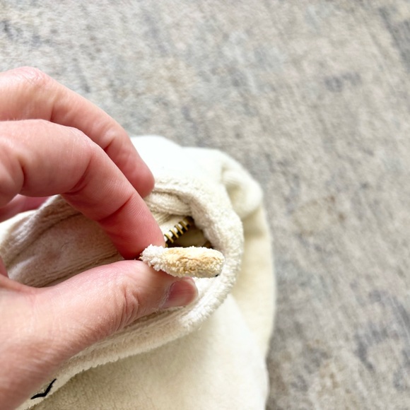 Stoney Clover Lane Bucket/Tote/Shoulder Bag Terry Cloth Trendy Functional - Picture 5 of 7